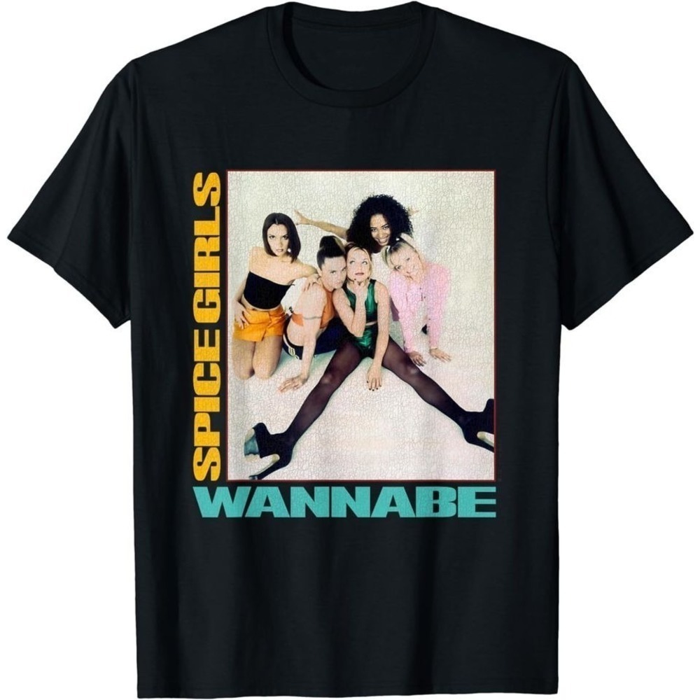 Spice Girls Wannabe Tshirt Spice Girl Shirt Spice Girl Band Tshirt